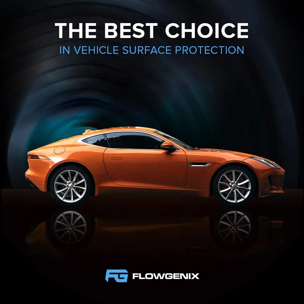 Flowgenix™ Waterless Car Wash Spray - Grand Finale - Motorcycle Cleaner & Car Wax Polish - Ceramic Coating - Incl. 2 Microfiber Towels - Best Cleaner & Quick Detailer To Make Your Car Shine (3-Pack)