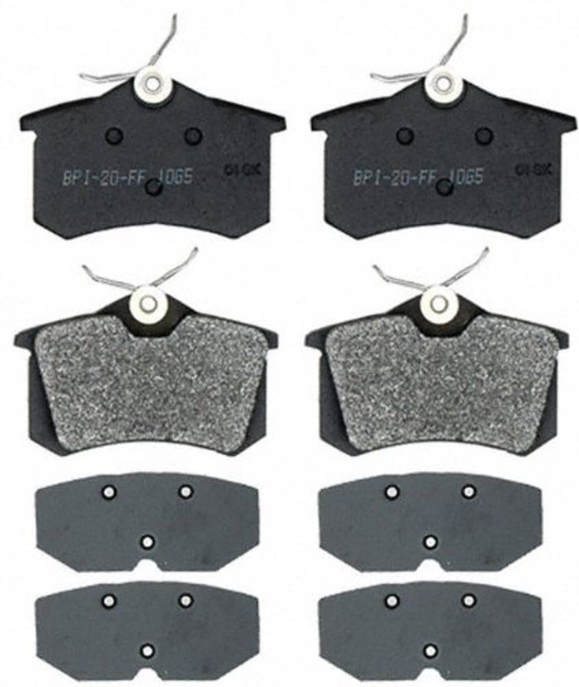 Raybestos Sgd340M Service Grade Semi-Metallic Disc Brake Pad Set