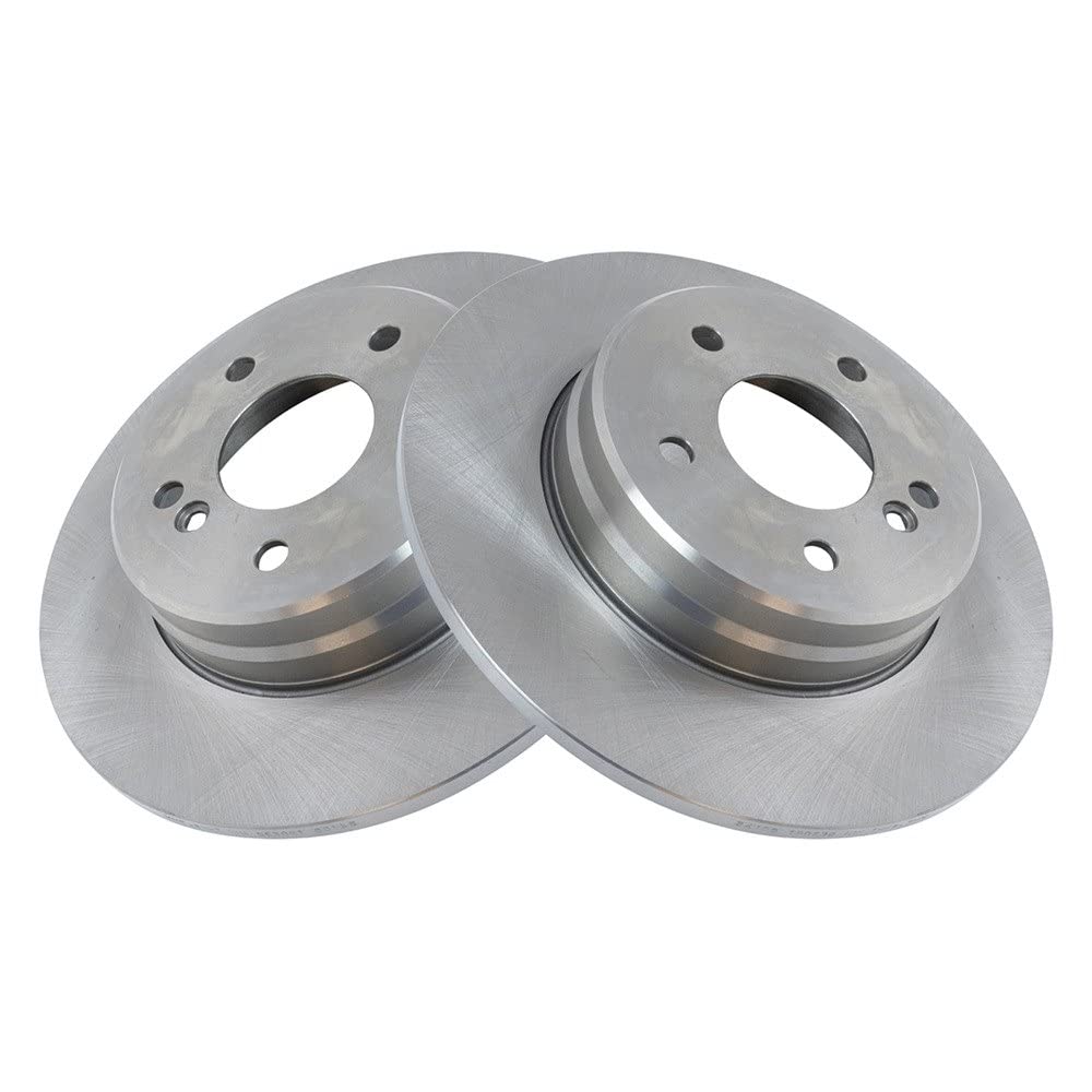 Trq Rear Disc Brake Rotor Pair Set For C230 / C240 / C280 / C320 / C350 / C36 Amg / Clk320 / Clk350 / Clk430 / E300 / E320 / E43