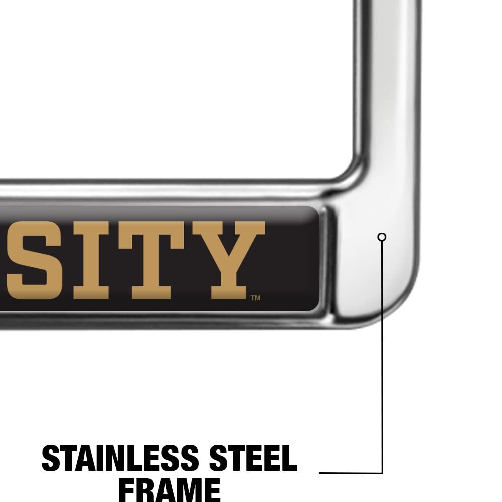 Oakland University Alumni Logo Full Size Standard License Plate Metal Frame