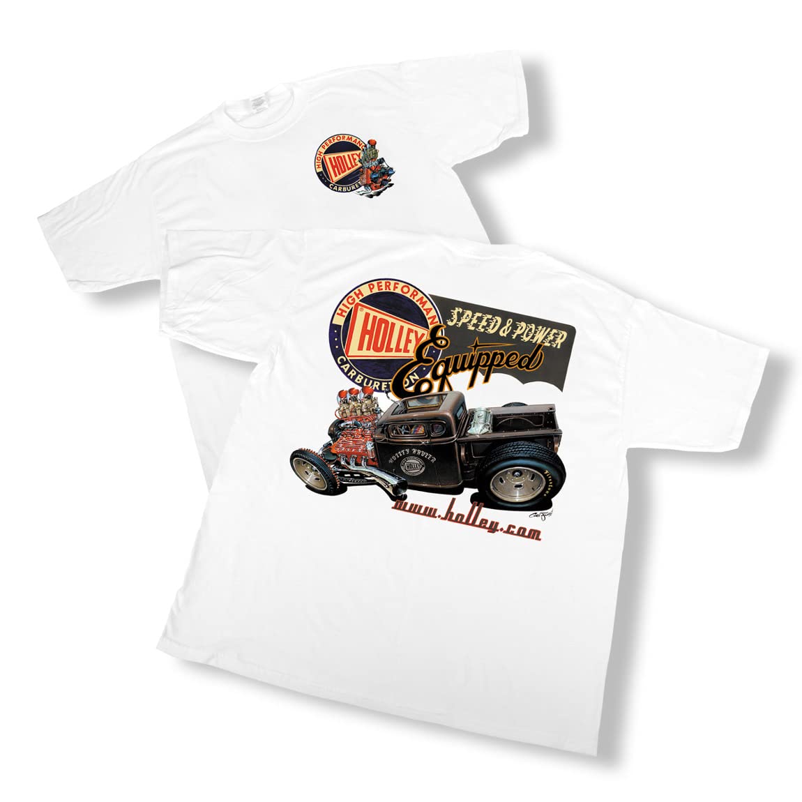 Holley 10000XXLHOL Retro TShirt