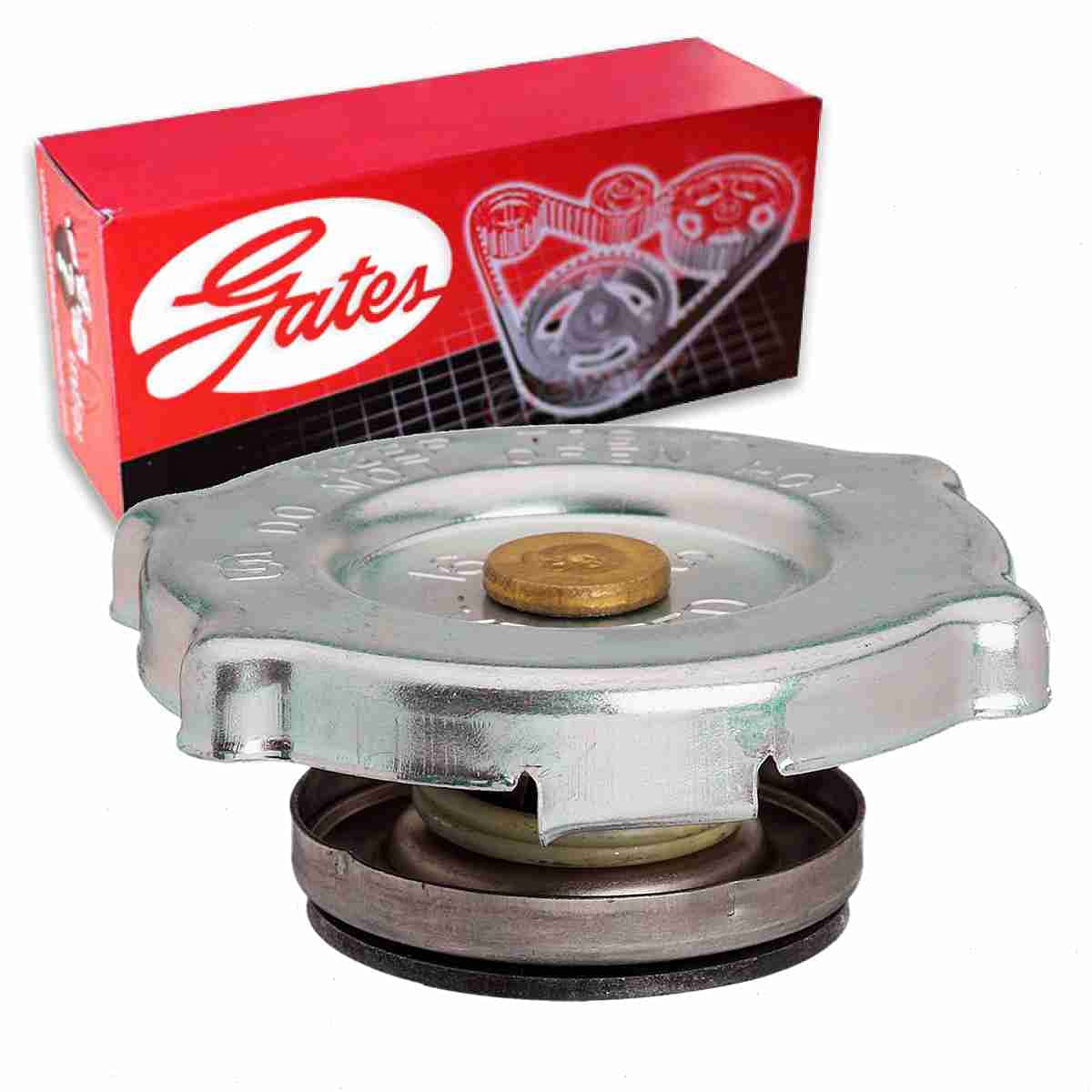 Gates Radiator Cap compatible with Jeep Cherokee 2.5L 4.0L 4.2L 5.9L 6.6L L4 L6 V8 1974-2001