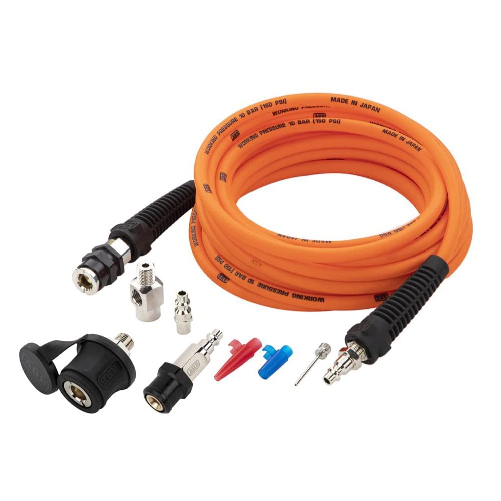 Arb 171302 V2 Portable Tire Inflation Kit, Includes High-Temperature Air Hose 23 Foot And Redesigned Accessories Kit, Quick Fitt
