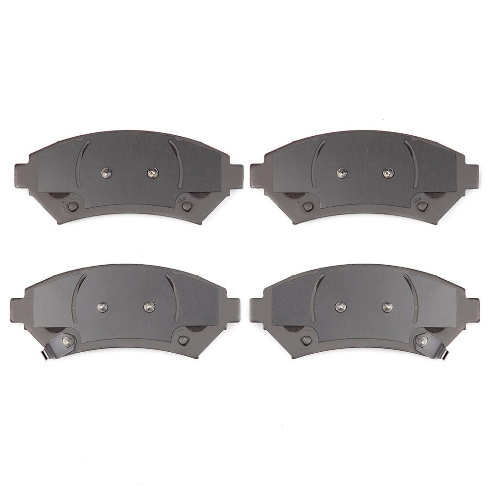Cciyu D699 Front Ceramic Disc Brake Pads Kit For Buick Century Lesabre Park Avenue Regal Riviera For Cadillac Deville Eldorado S