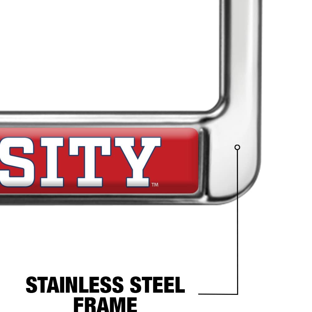 Radford University Alumni Logo Full Size Standard License Plate Metal Frame