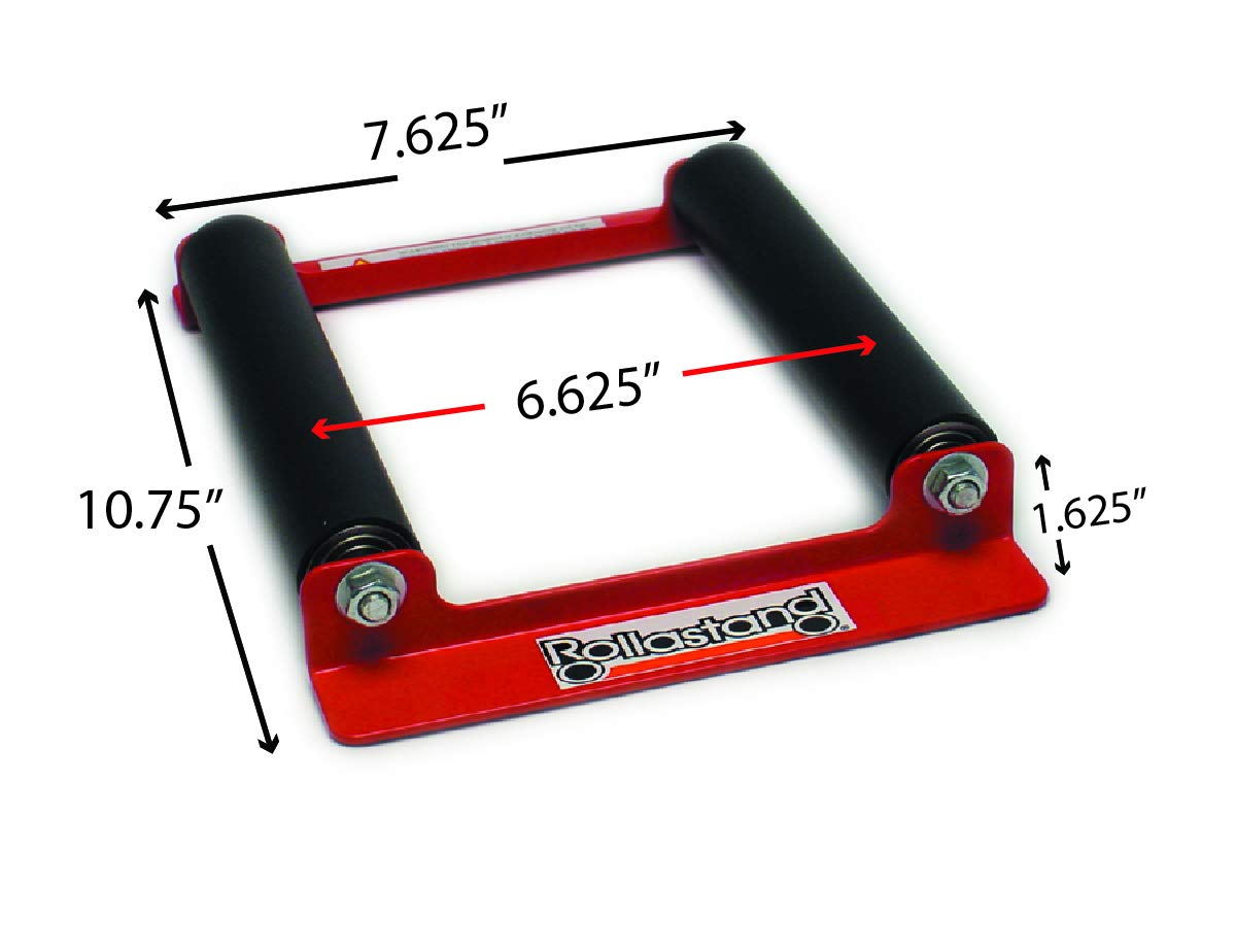 Hardline Products Rs-00001 Rollastand For Sport Bikes, Red Small