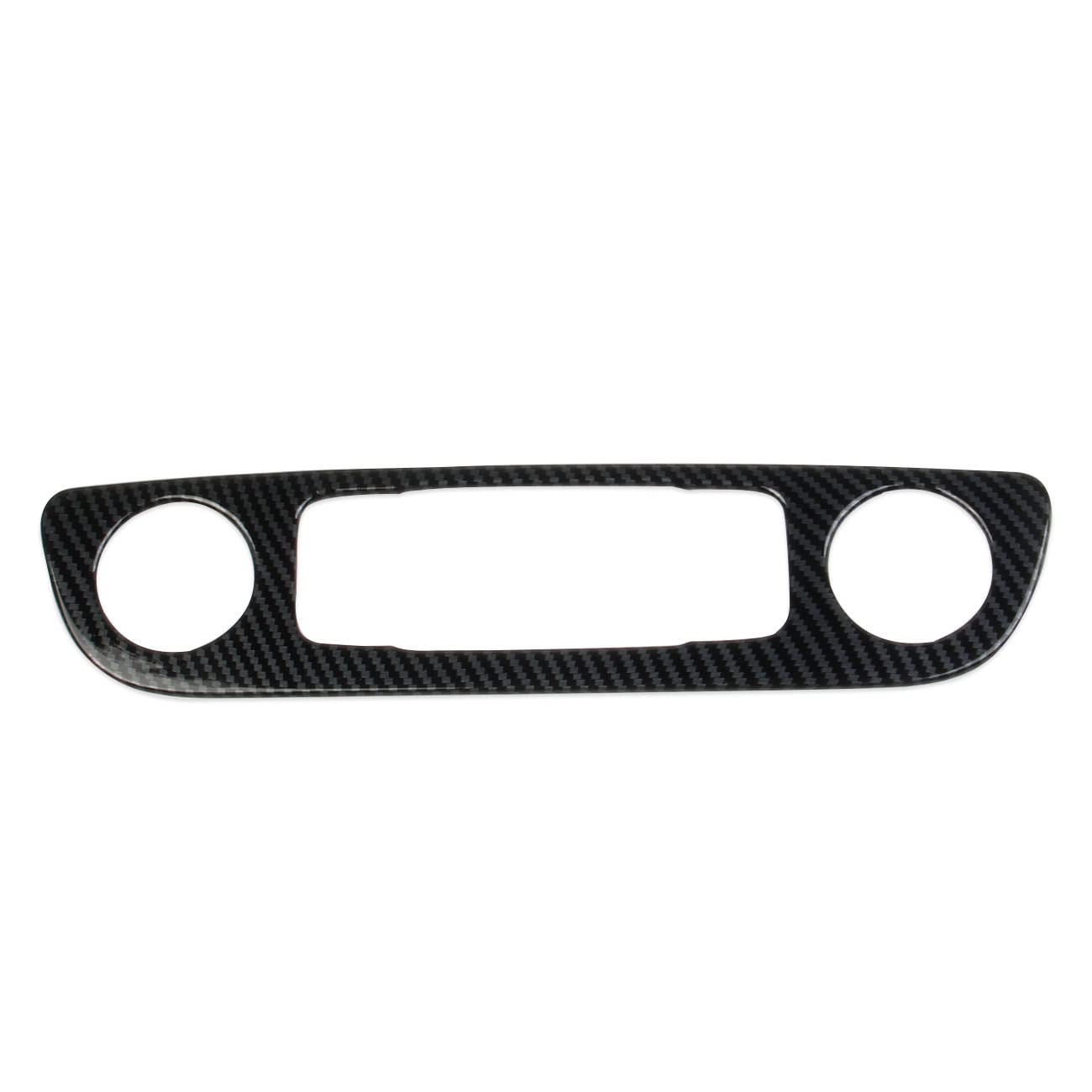 Korlot Carbon Fiber Center Console Air Conditioner Panel Ac Cover Trim For Gmc Terrain 2018-2024