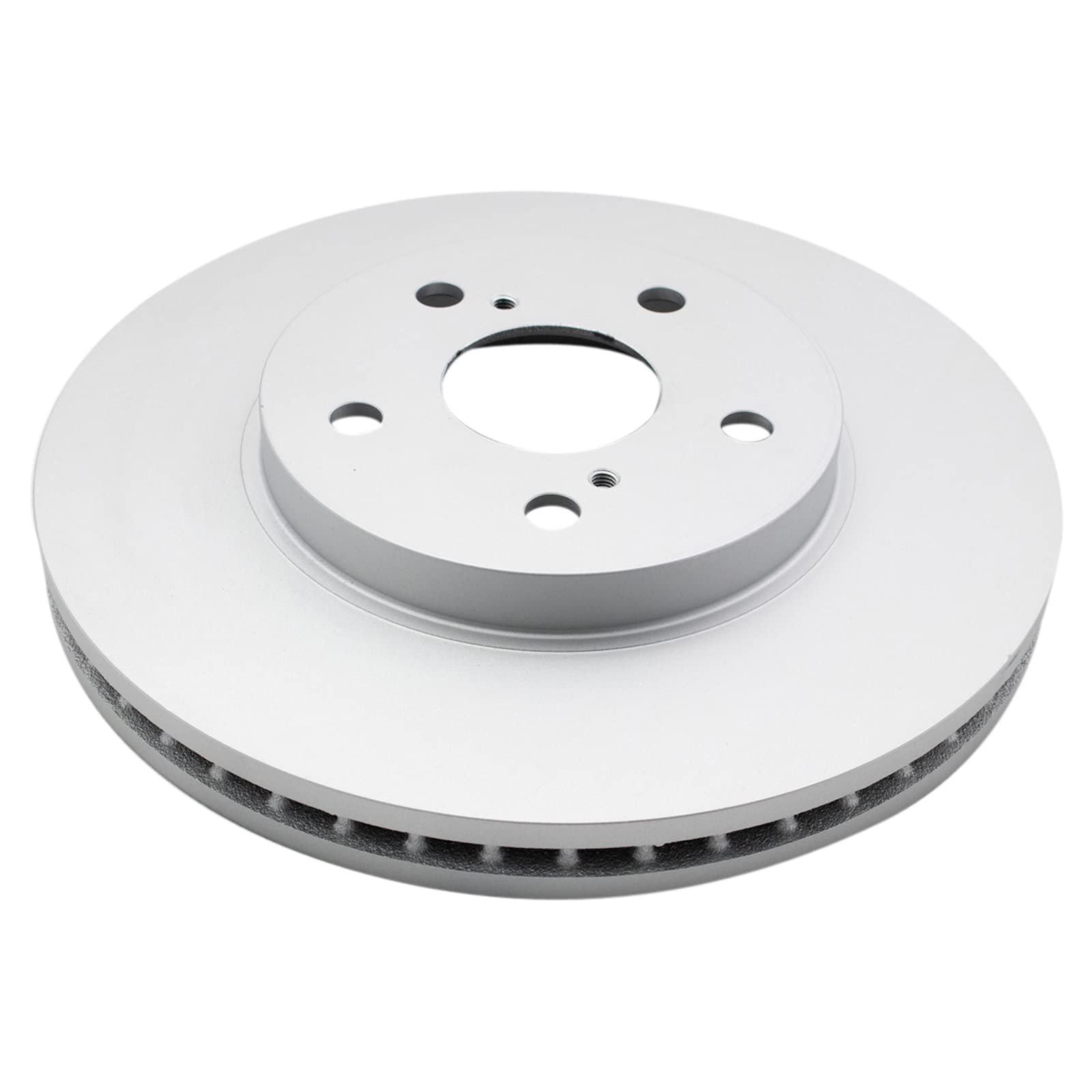 Trq Front Posi Ceramic Brake Pads & G-Coated Rotors Kit Compatible With Toyota Lexus