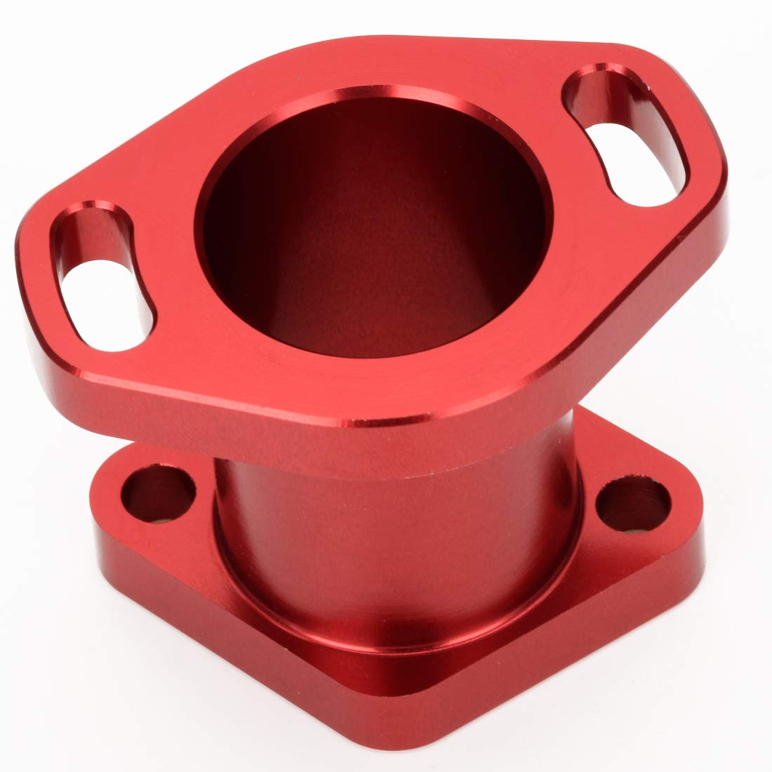 Fvrito Performance Racing Intake Pipe Inlet Manifold For Compatible With Predator 212Cc Coleman Honda Ct200U Bt200X Gx160 Gx200 6.5Hp Ohv Chinese 196Cc Clone Engines Mini Bike Go Kart Red