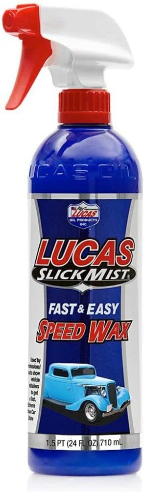 Lucas Oil 10160 Slick Mist Speed Wax - 24 Ounce (Pack Of 6)