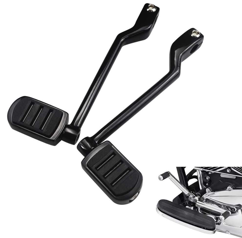 Wowtk Heel Toe Shift Pegs, Front And Rear Levers W/Shifter Pegs For Harley 1986-2017 Fl Softail, 1988-2025 Road King Road Glide