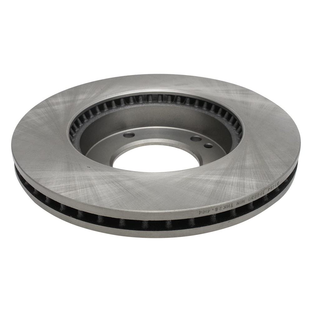 Trq Front Brake Rotors Set Vented Compatible With 2007-2009 Kia Sorento