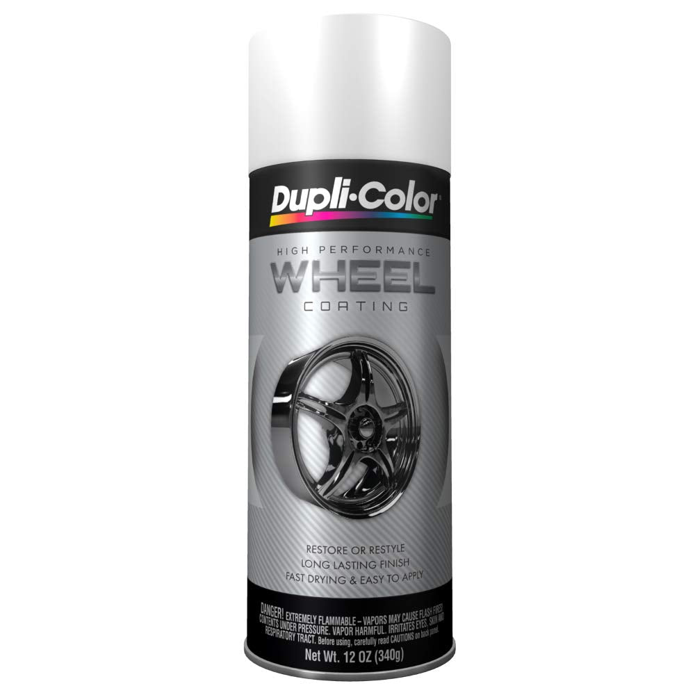 Dupli-Color Hwp100-6Pk High Performance Wheel Paint - White - 12 Oz Aerosol Can Pack Of 6