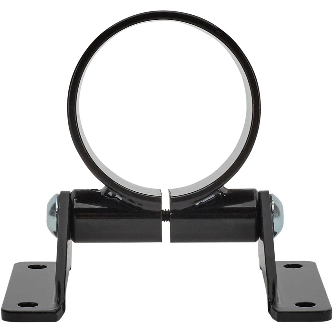 Speedway Motors Universal Steering Column Mount, Adjustable Angle, Fits 2 Inch OD Column Tubes, Easy Installation, Black Finish,