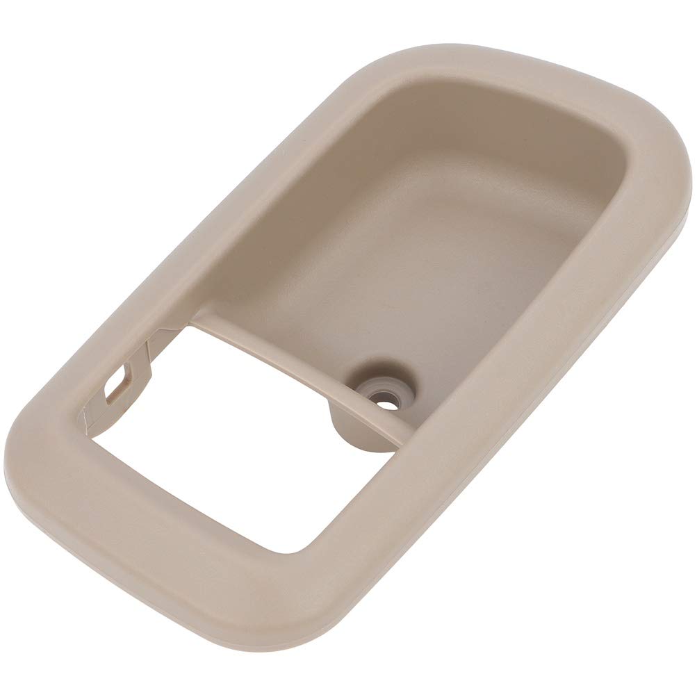 Lsailon Interior Door Handles Rear Passenger Right Side Beige Fits For 2000-2006 For Toyota Tundra 2Pcs