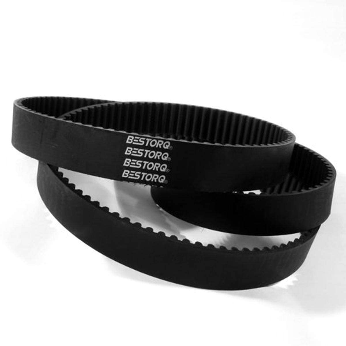 Bestorq 430-5M-15 Htd Timing Belt, 430Mm Outside Circumference X 15Mm Width X 3.6Mm Height, 5Mm Pitch, 86 Teeth