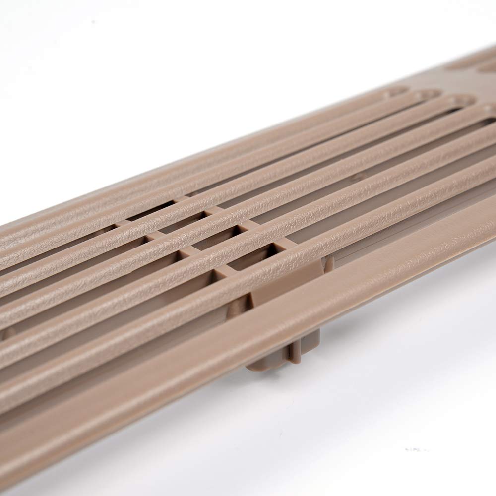 G-Plus Graphite Dash Defrost Vent Cover Grille Panel Beige Compatible With Chevy Blazer S10/Gmc Jimmy Oldsmobile 1998-2004 Suv Pickup Truck