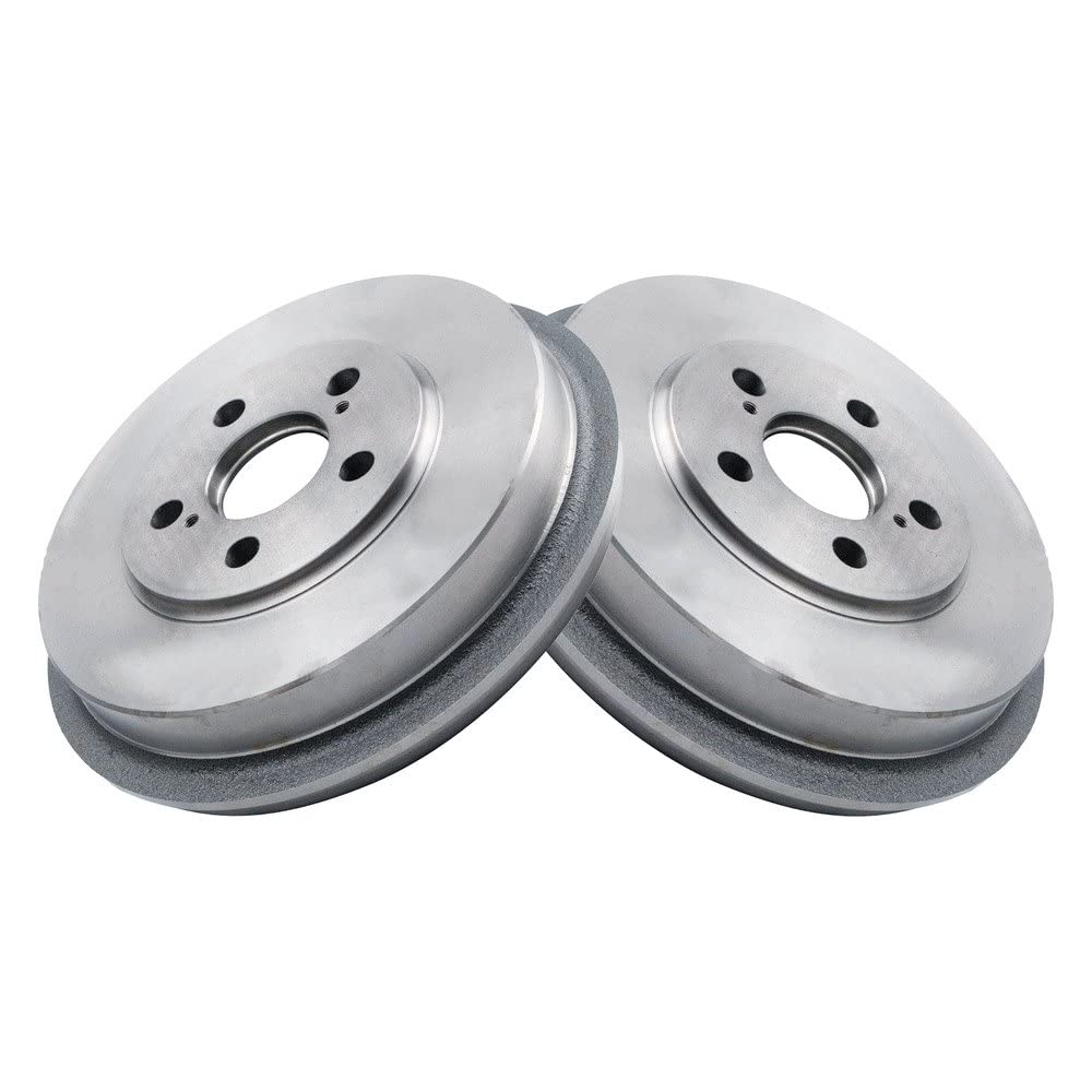 Trq Rear Brake Drum Lh Rh Kit Pair Set Of 2 For 2008-2014 Scion Xd
