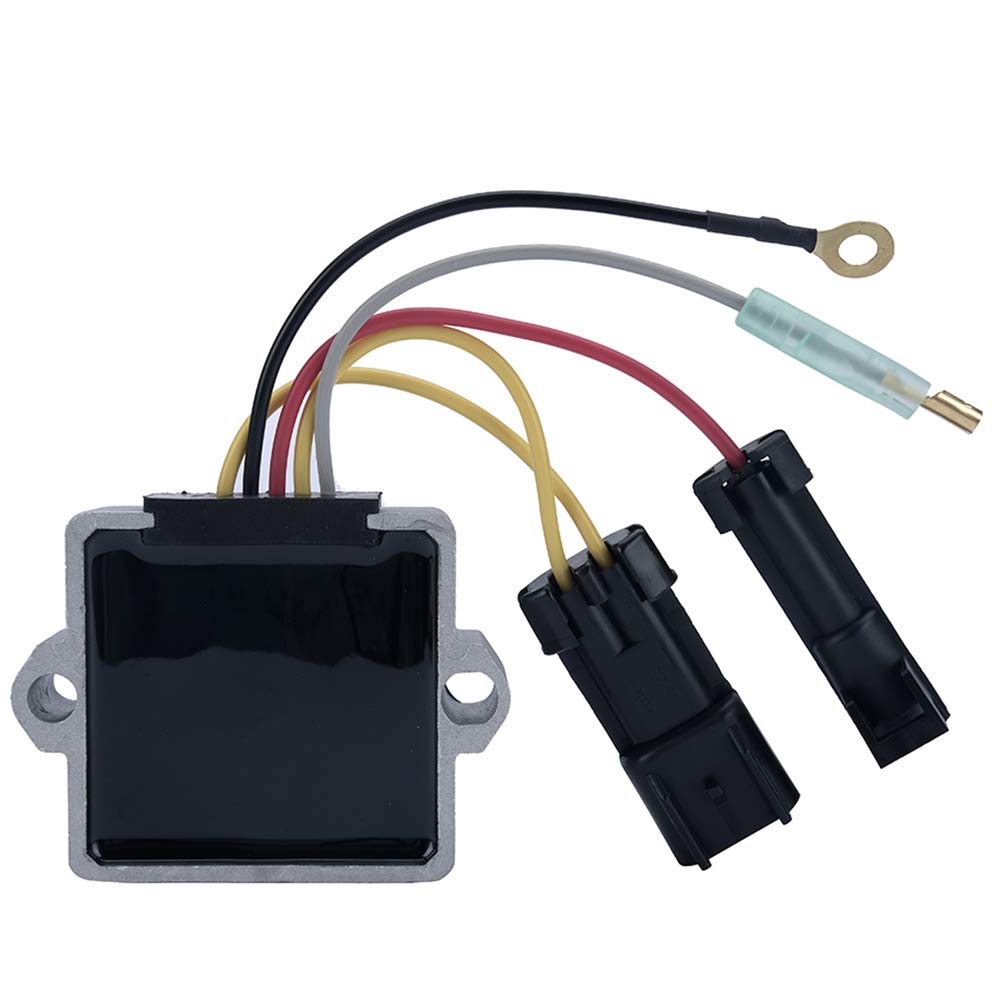 Voltage Regulator Rectifier Fits for Mercury Marine Outboard 5 Wires 4 Stroke 30 40 50 60 Hp 30HP 40HP 50HP 60HP Repl.# 893640T0