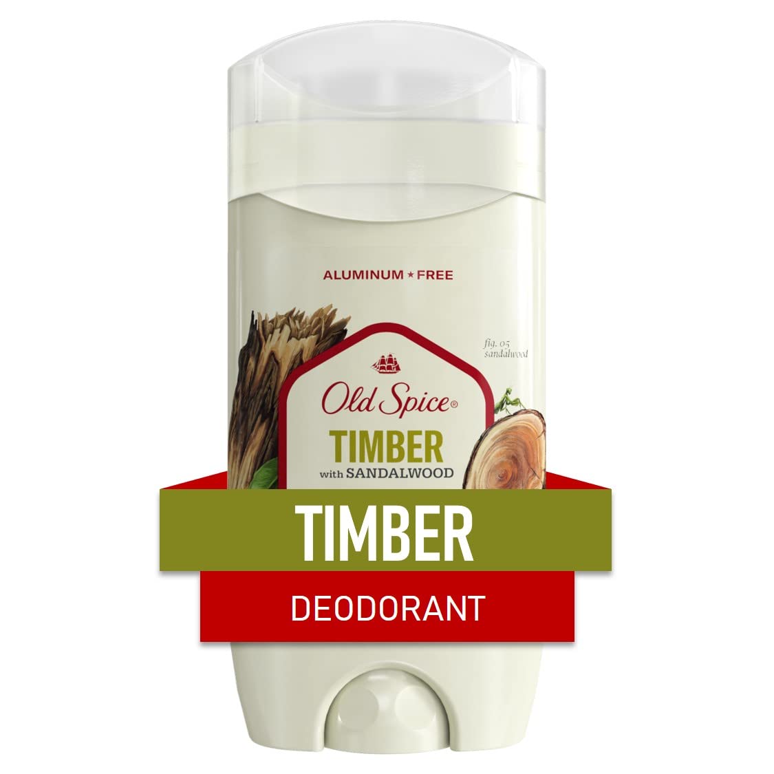 Old Spice Fresher Collection Invisible Solid Mens Deodorant  Timber  3 Ounce-New