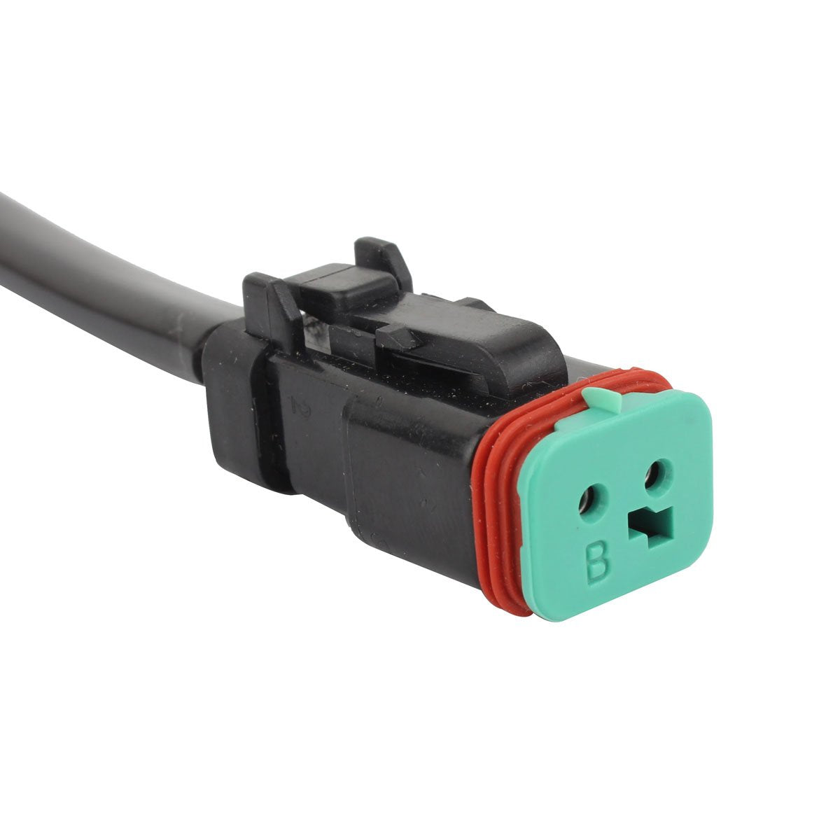 TOMALL 9005 9006 to Deutsch DT DTP 2 pin Connectors Wiring Harness for Light Bulb Converter Work Light Bar Retrofit Socket Adapt