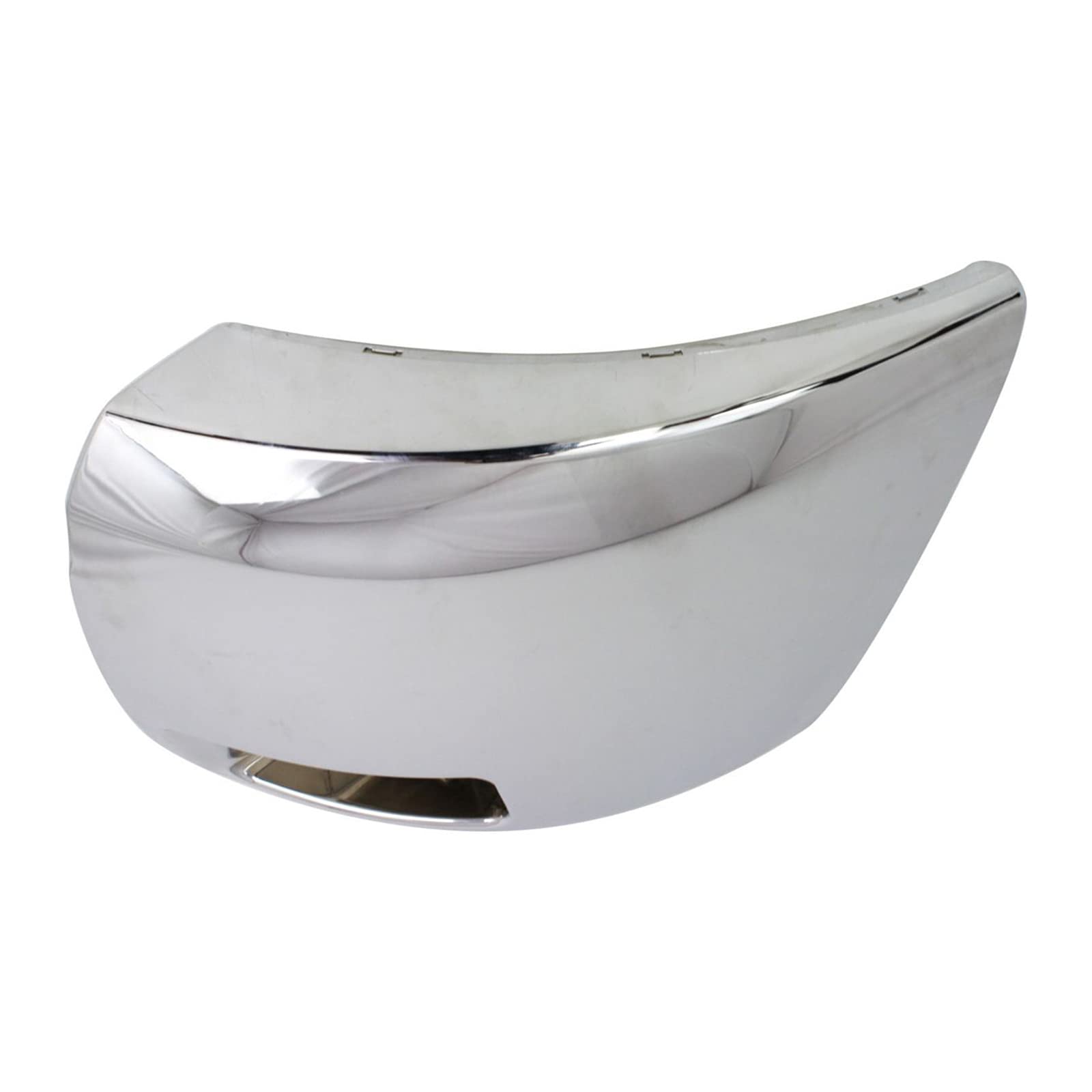 FRONT BUMPER CAP CHROME W/FOG HOLE (PLASTIC) LH GM1016108