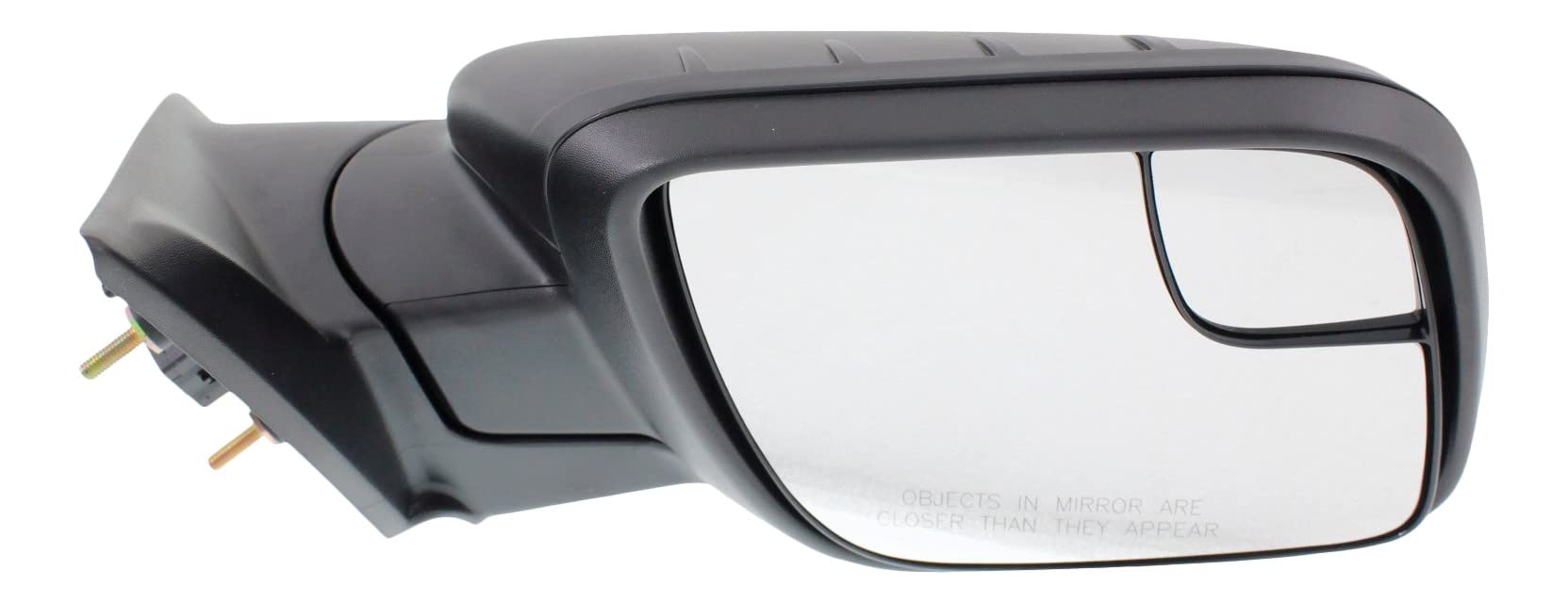 Kool Vue Mirror Passenger Side Compatible with 2010 Ford Transit Connect Power Glass