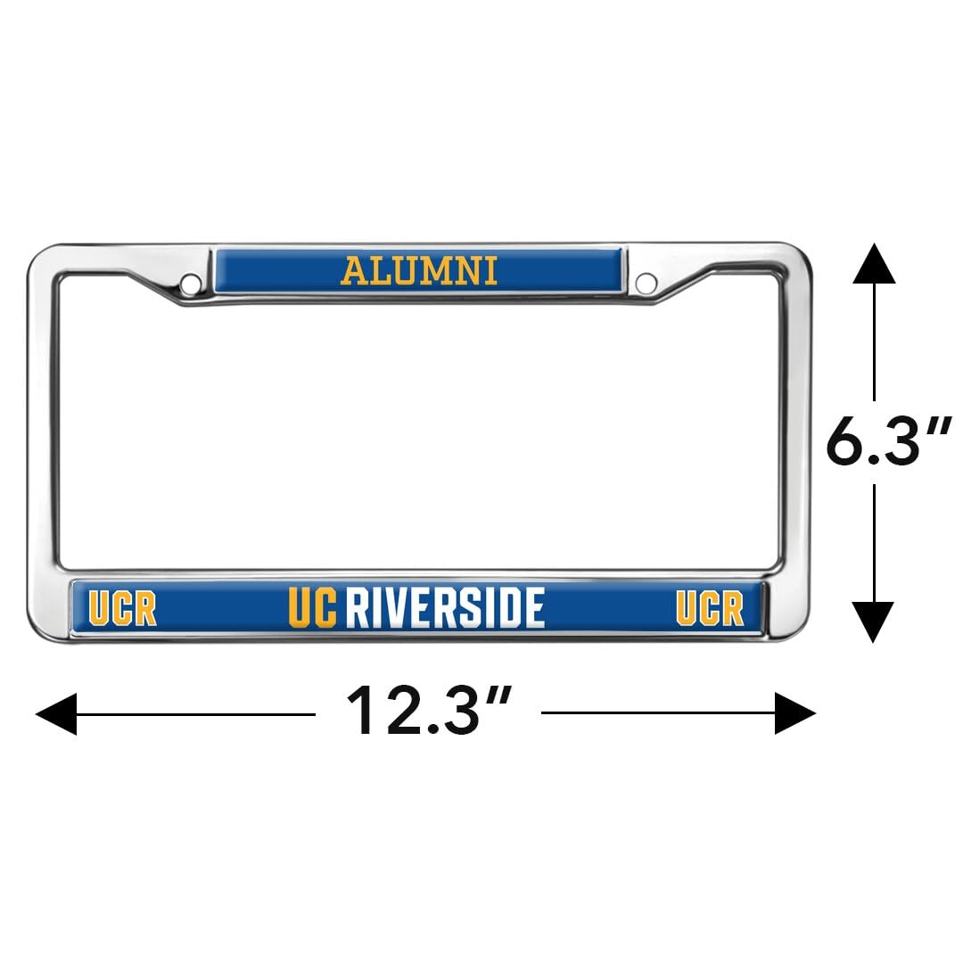 GRAPHICS & MORE Metal License Plate Frame - UC Riverside Highlanders Alumni Full Size