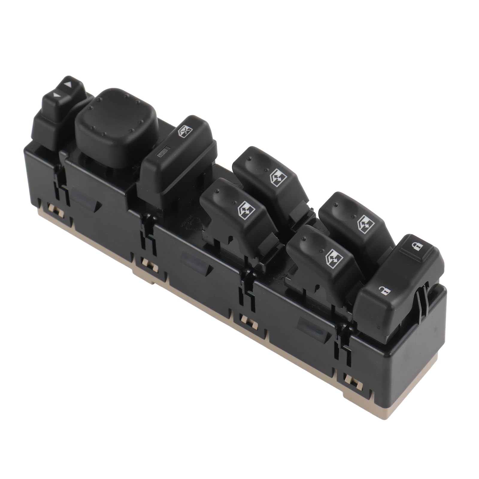 DICMIC Front Driver Side Master Power Window Switch and Door Lock with Mirror Switch Module Compatible with 2003-2007 Chevrolet,