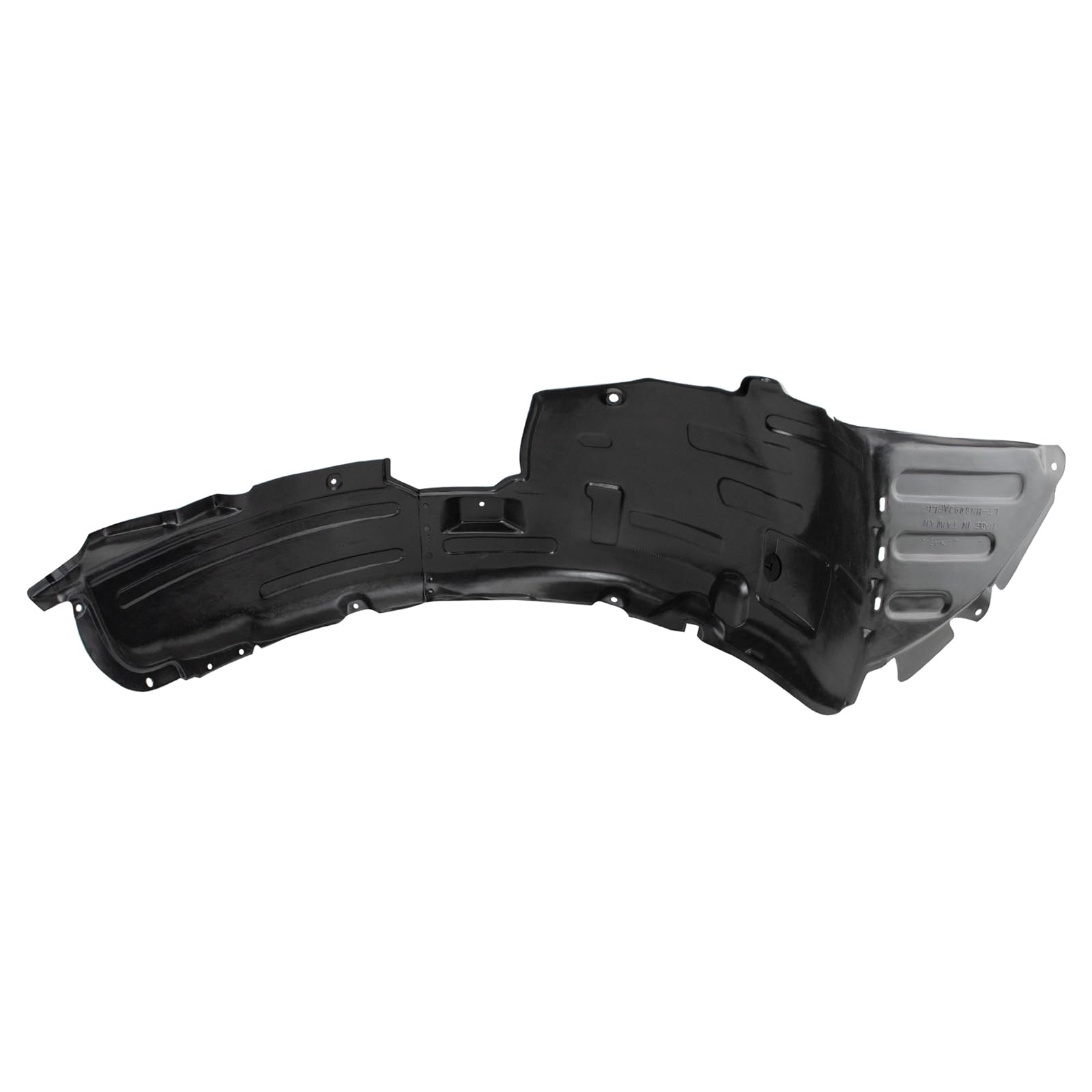 Trq Front Inner Fender Liner Set Compatible With 2013-2016 Hyundai Genesis Coupe Hy1248144 Hy1249144