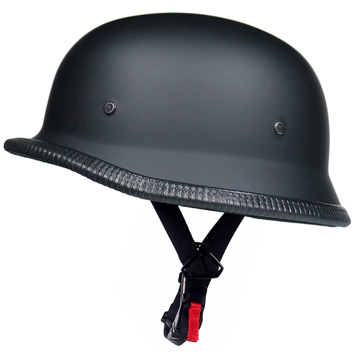 German Style Motorcycle Half Helmet Open Face Adult Men Women DOT Approved Retro Helmet