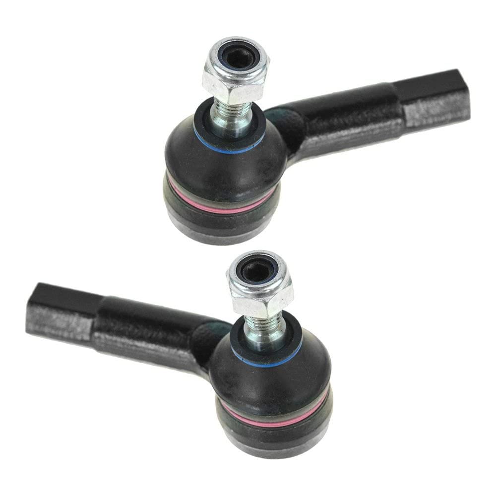 Trq Front Outer Tie Rod Set Compatible With 1998-2010 Volkswagen Beetle 1999-2006 Golf 1999-2005 Jetta