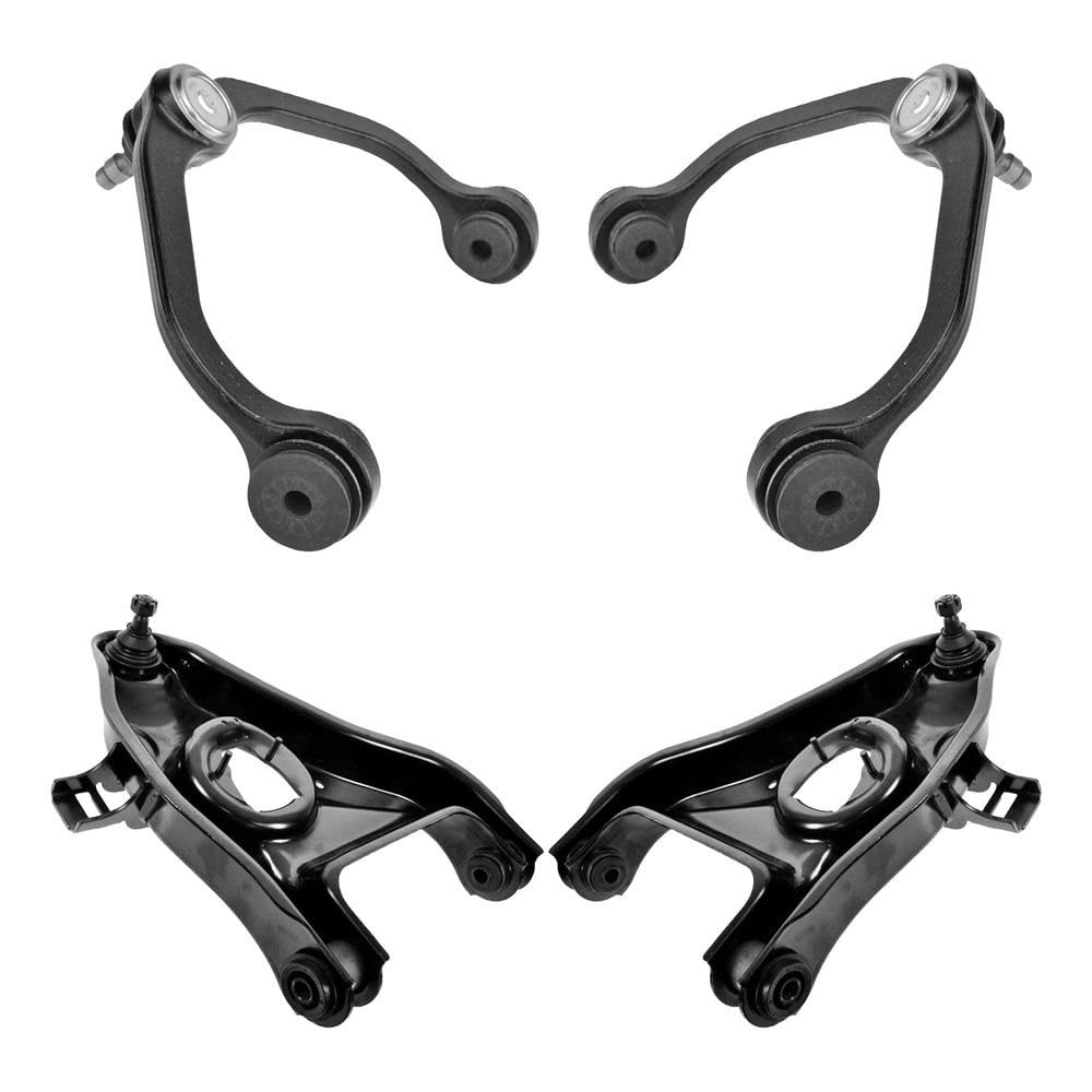 TRQ Front Control Arm with Ball Joint Set Compatible with 1998-2011 Ford Ranger 2001-2009 Mazda B2300 1998-2001 B2500 1998-2007 