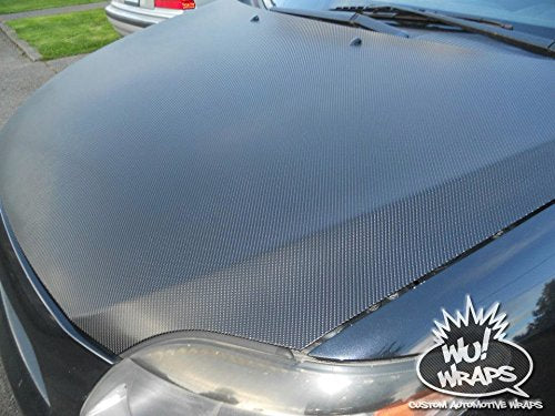 VViViD Black True R Carbon Fiber Vinyl Wrap Roll with Air Release Technology (15 Foot by 5 Foot)