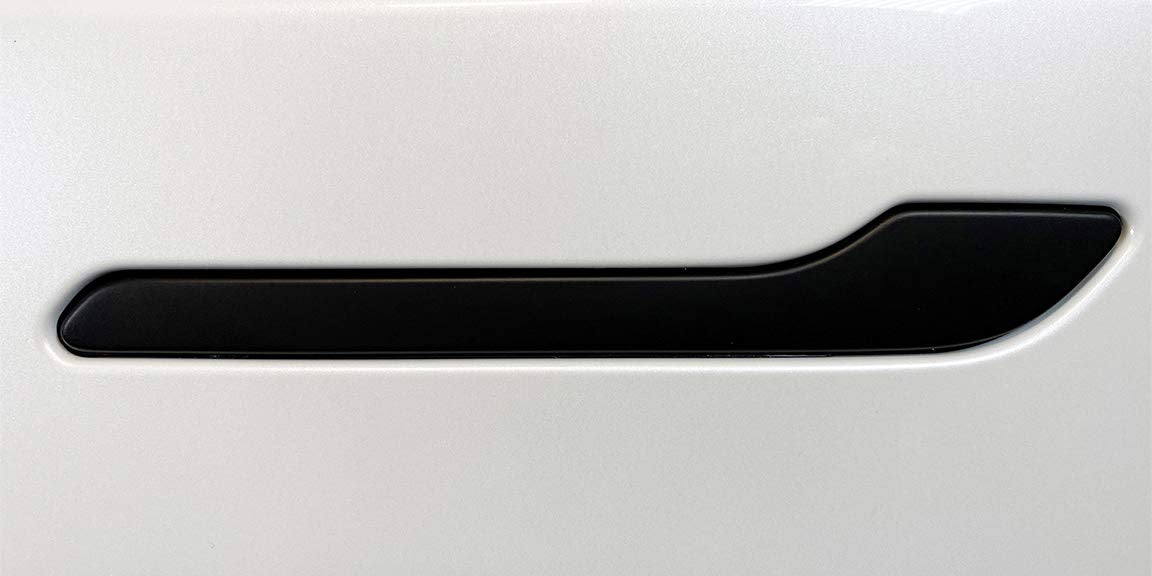 Full Door Handle Wrap For Tesla Model 3/Y (Matte Black)