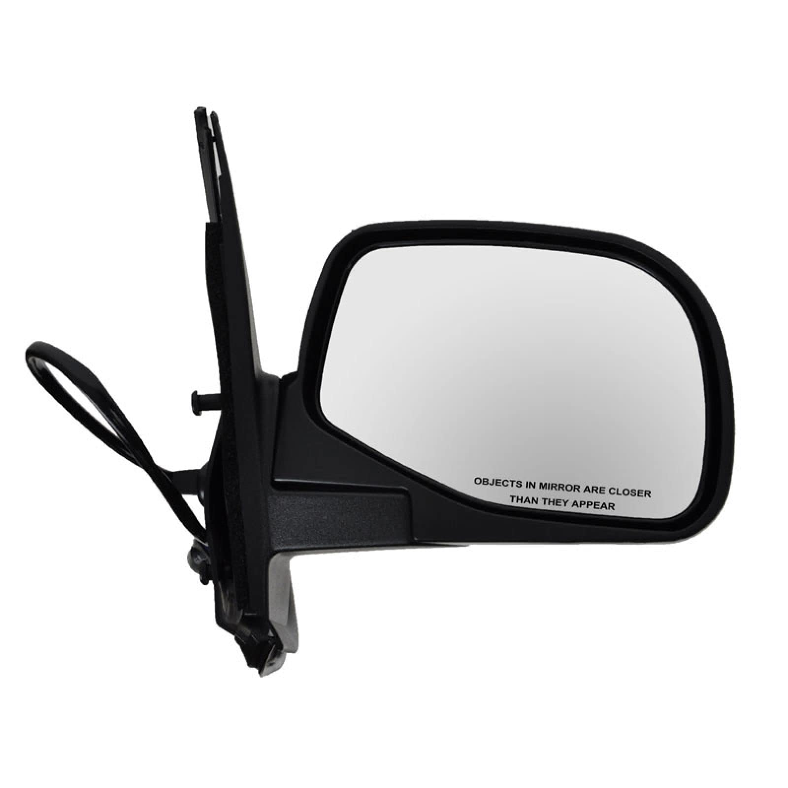 Trq Right Mirror Power With Heat With Smooth Cover Passenger Side Compatible With 1995-2001 Ford Explorer 1997-2001 Mercury Moun