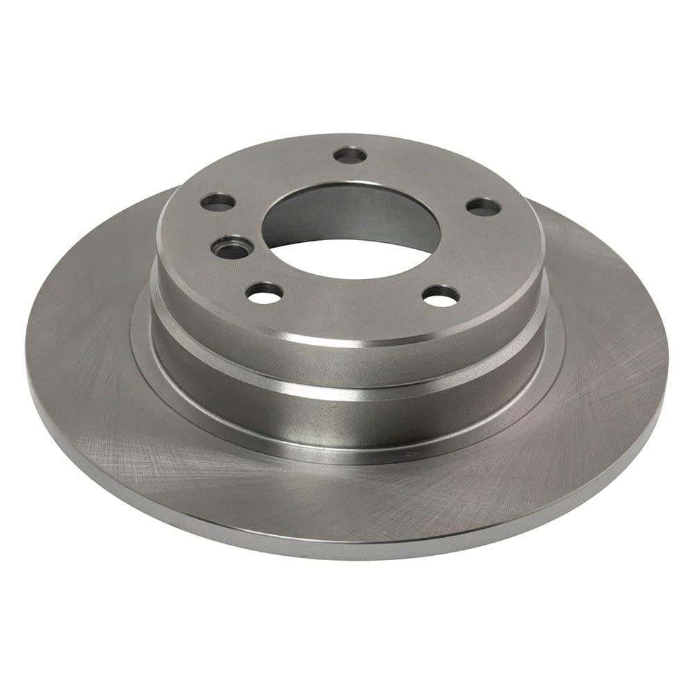 Trq Rear Brake Rotors Set Solid Compatible With 1992-1998 Bmw 318I 1992-1997 318Is 1998-1999 323I 323Is 1992-1995 325I 325Is 199