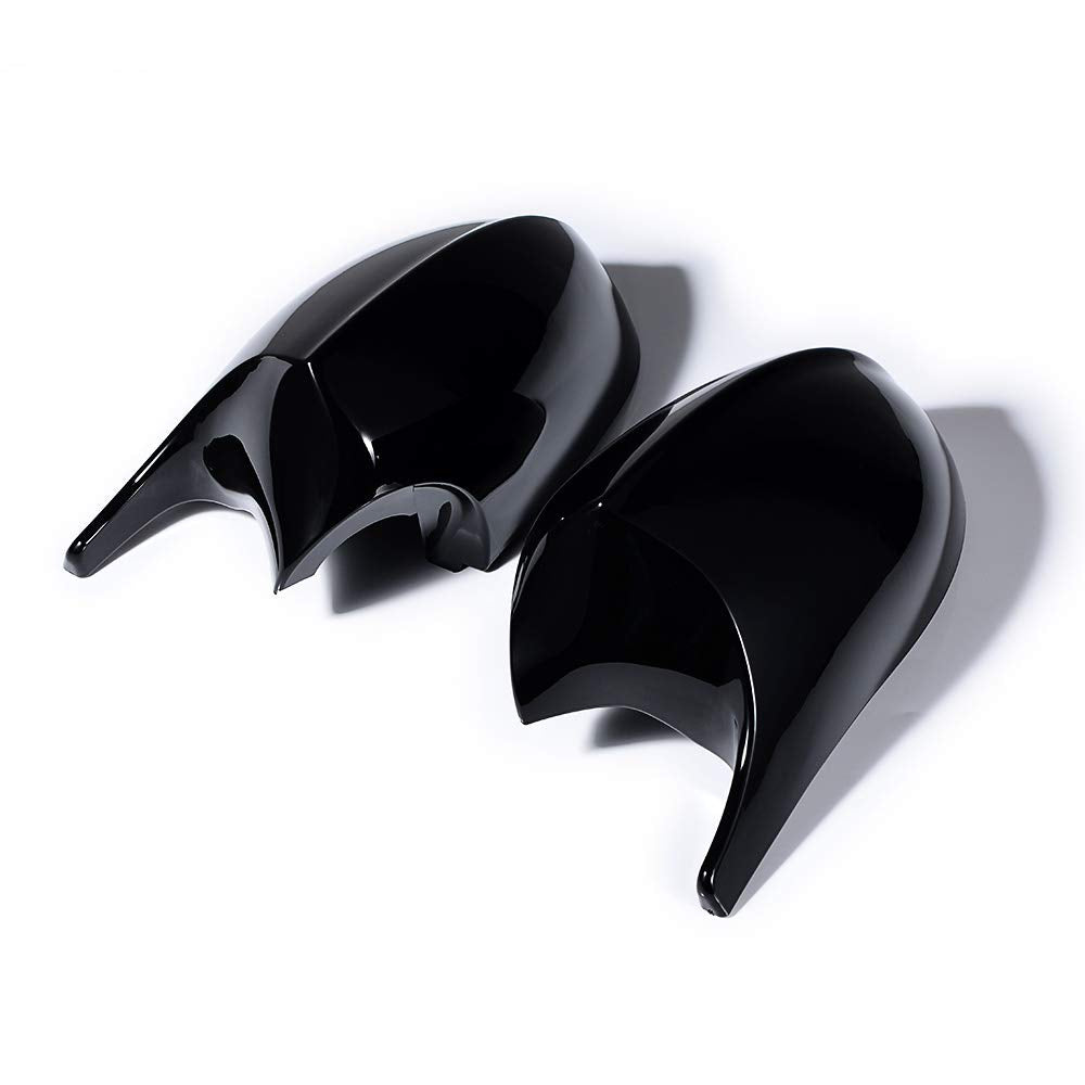 Amopacorp 2Pcs Rearview Wing Caps Side Mirror Cover Compatible With Bmw Pre Face WBCARB0BCJ23NR6