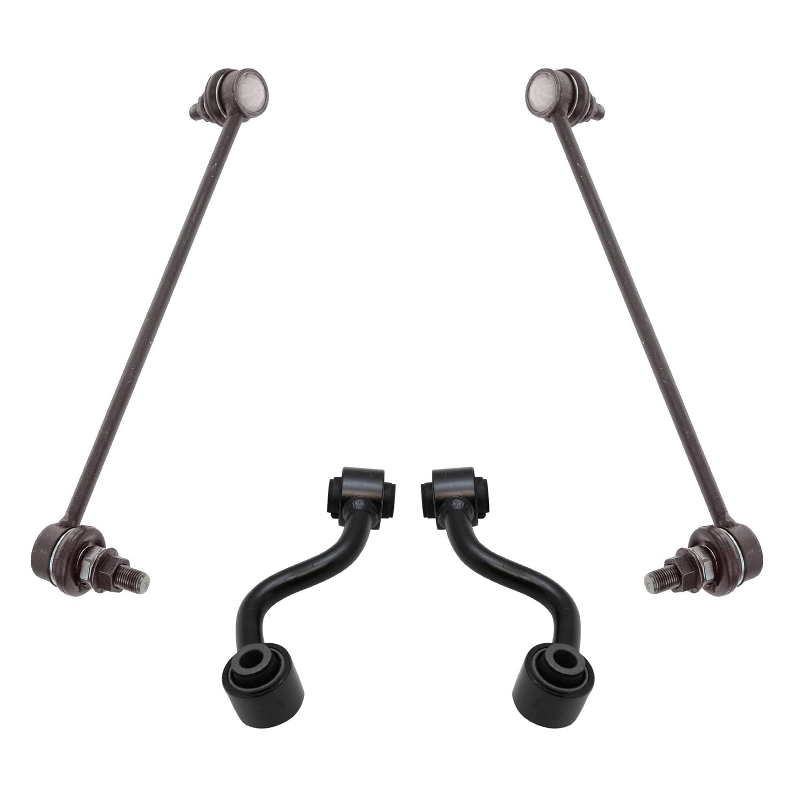 Trq Front & Rear Sway Bar Stabilizer Link Set Compatible With 2008-2019 Nissan Rogue 2014-2015 Rogue Select 2017-2019 Rogue Spor