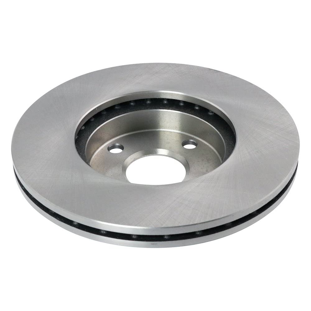 Trq Front Brake Rotors Set Vented Compatible With 1992-2003 Ford Escort 1992-1995 Mx-3 1990-1998 Protege 1992-1999 Mercury Trace