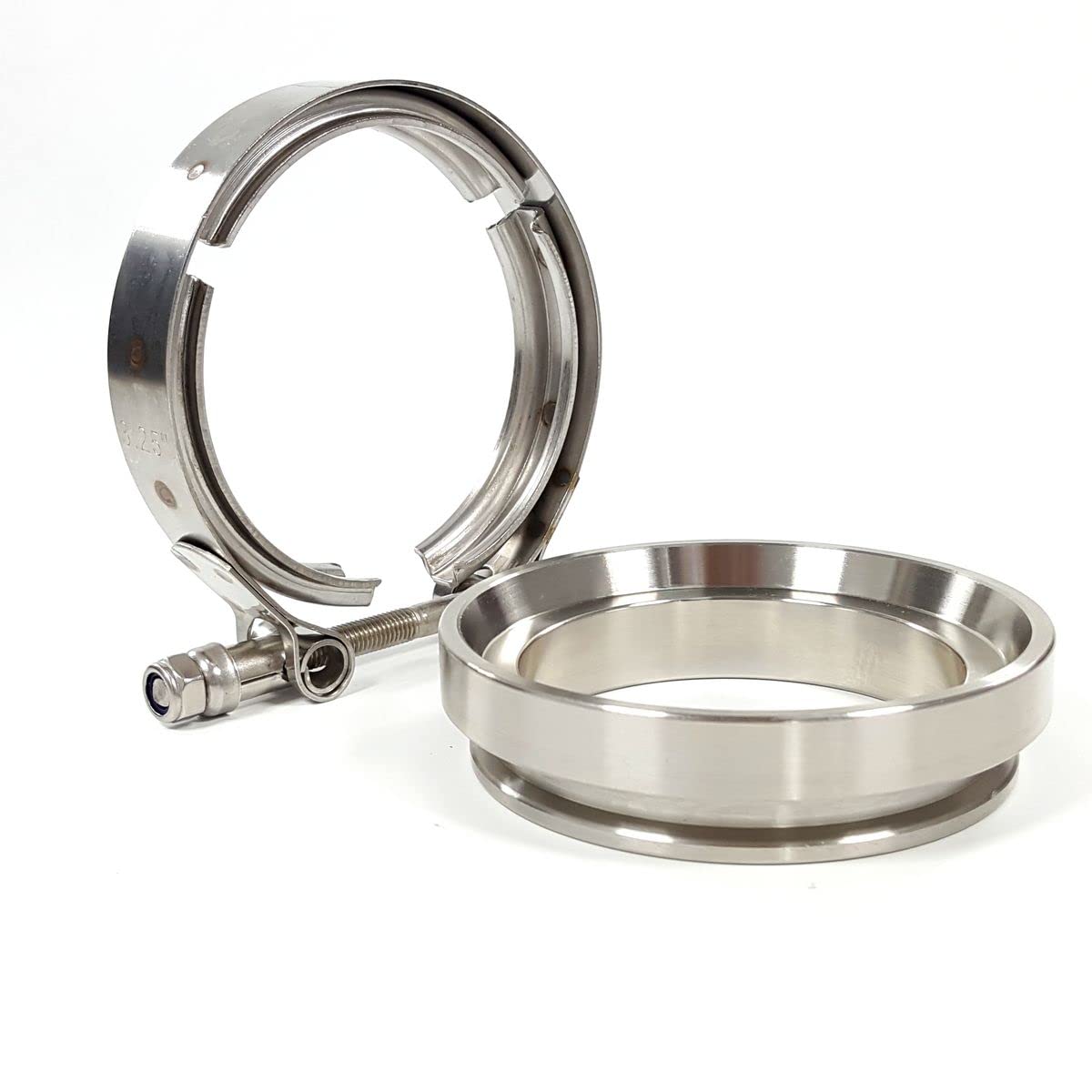 3.25'' Turbo Exhuast V-band Clamp Flange Kit For GT45 GT45R T304 Stainless Steel