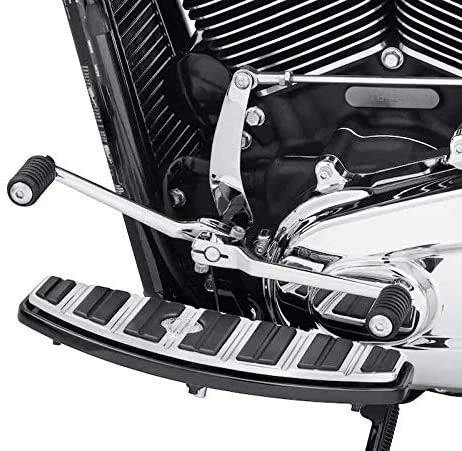 Wowtk Extended Shifter Shaft Shift Arm For Harley Fl Softail 2018-2024 Models Equipped With Footboards Softail Slim Flsl Heritage Classic Fat Boy Deluxe Flde,Chrome
