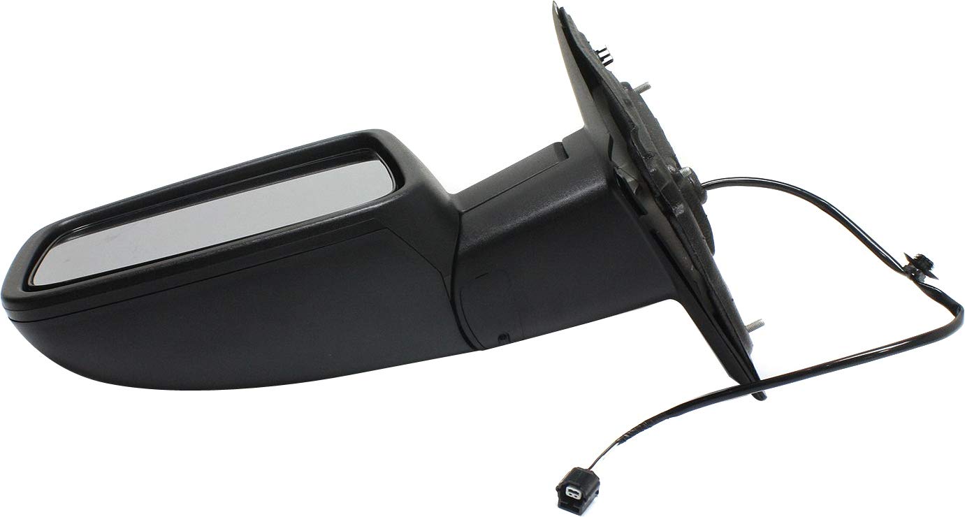 Kool Vue Mirror Compatible with 2013-2018 Ram 1500, 2013-2022 Ram 2500, 2013-2022 Ram 3500, 2019-2022 Ram 1500 Classic Driver Left Side, Manual Adjust, Manual Folding, Textured