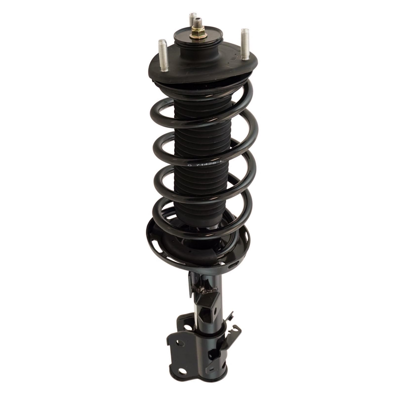 Trq Front Strut & Coil Spring Assembly Set Driver & Passenger Sides Compatible With 11-17 Honda Odyssey