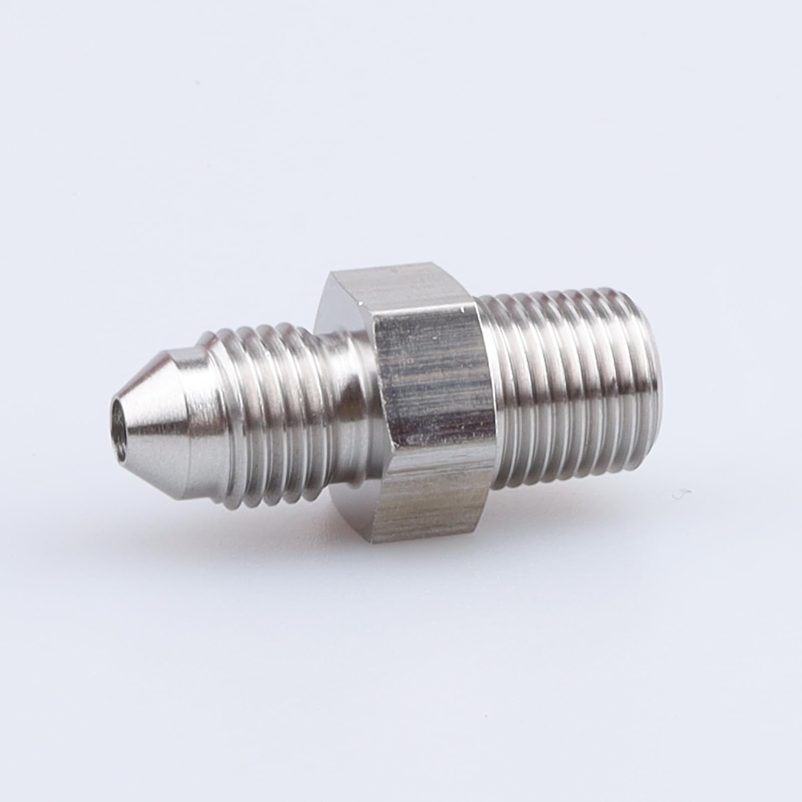 AC PERFORMANCE Male 1/8'' NPT to -3 AN Flare Adapter Straight Stainless Steel