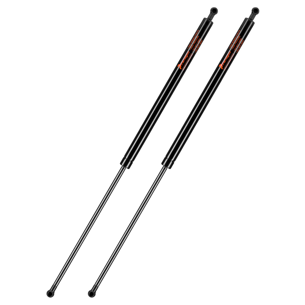 Pamagoo St280M100 28 Inch Gas Strut 100 Lbs 445 N Per Shock, 2 Pack C16-14352 28'' Spring Prop Heavy Duty Lid Lift For Undercove