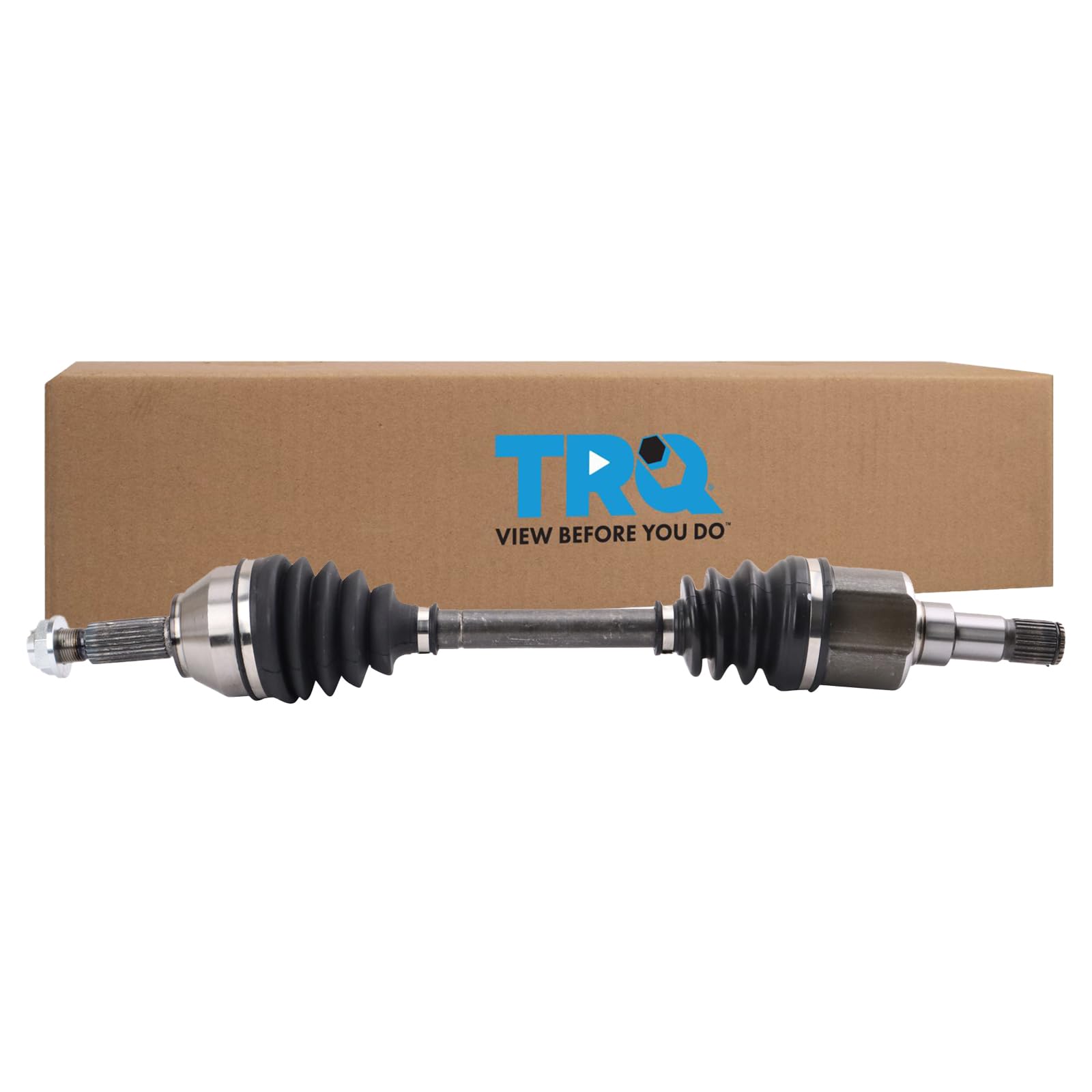 Trq Front Left Cv Axle Shaft Assembly Drivers Side Compatible With 00-11 Ford Focus