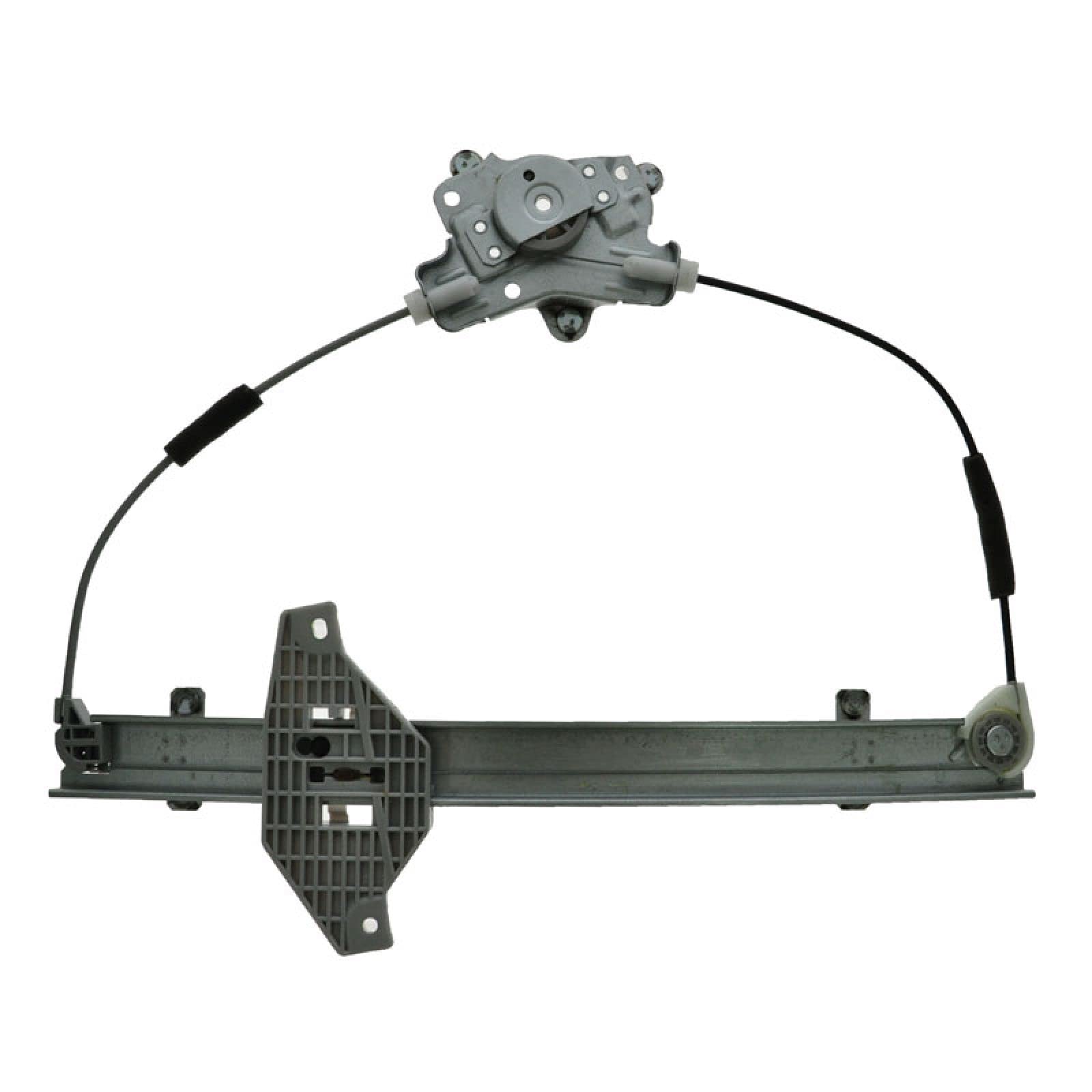 Trq Driver & Passenger Side Power Window Regulator Set Compatible With 2000-2005 Hyundai Accent Hy1350120 Hy1351120