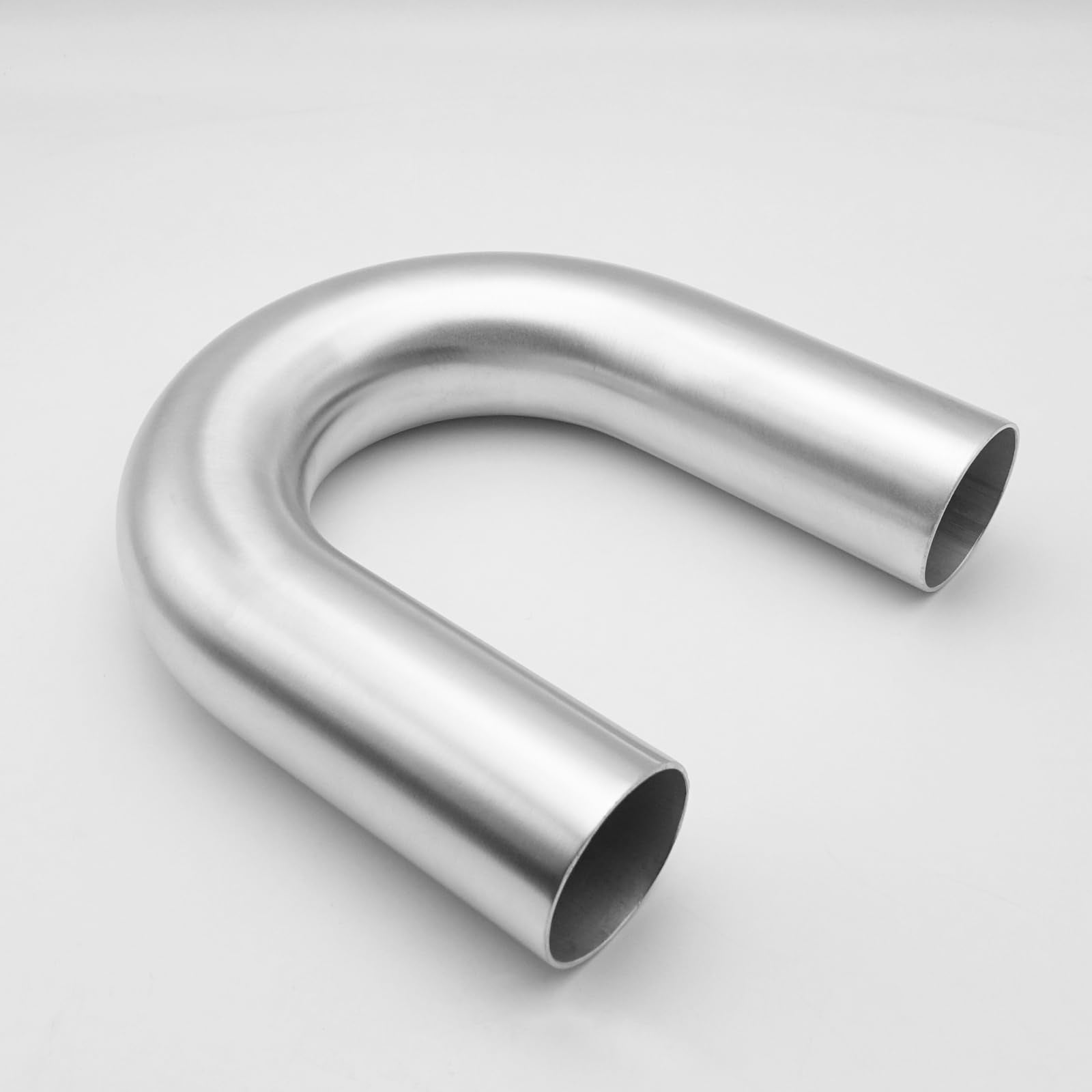 Ac Performance 2'' (51Mm) Od 180 Degree Aluminum Elbow Intercooler Pipe Air Intake Tube, 1.5D Radius, Center To Center Distance