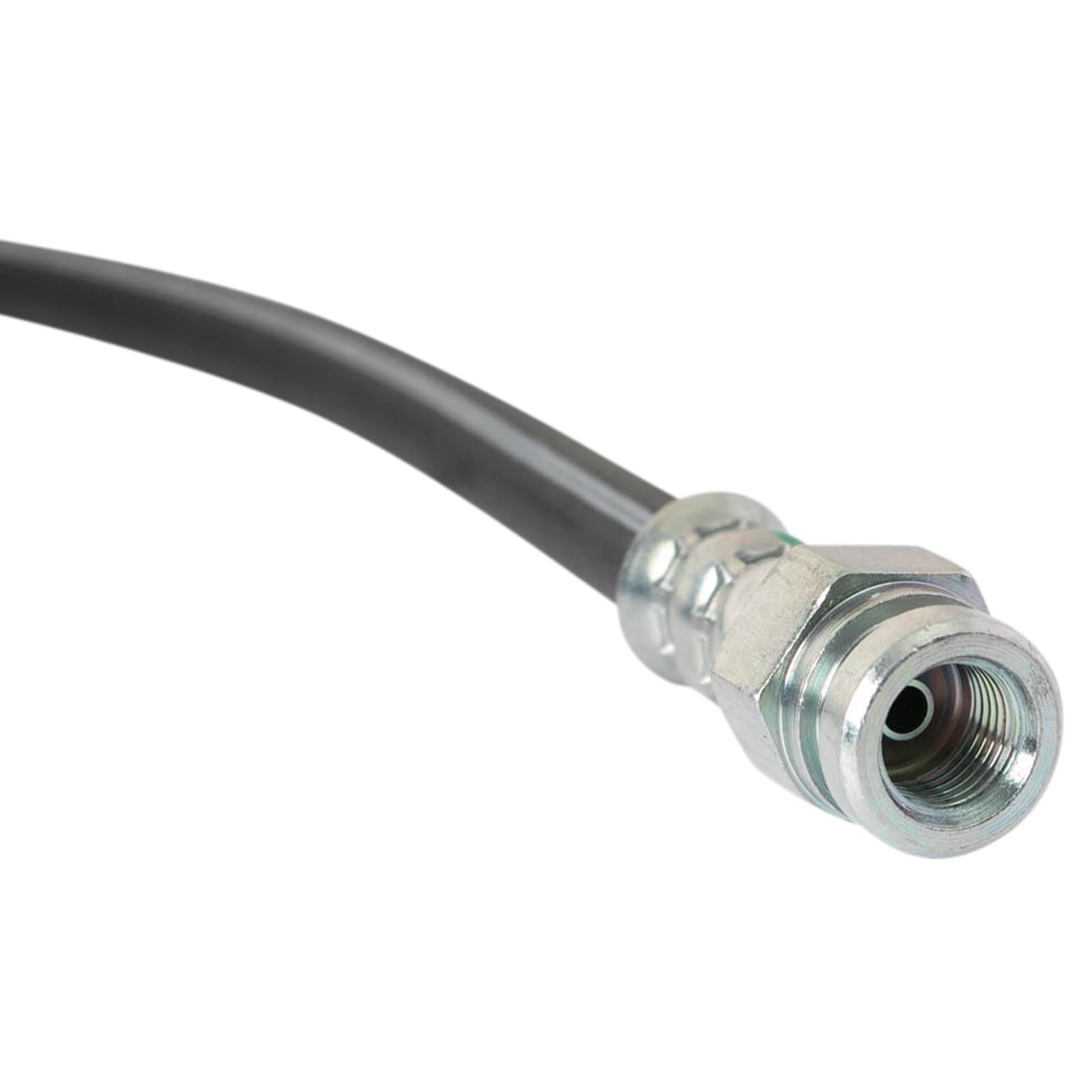 Trq Driver & Passenger Side Brake Hose Set Compatible With 1991-2003 Ford Escort 1993-1997 Probe 1991-1999 Mercury Tracer